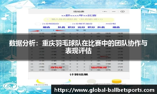 数据分析：重庆羽毛球队在比赛中的团队协作与表现评估